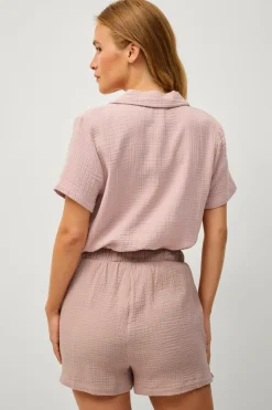 Ellos Collection Pyjamasskjorte i bomuld