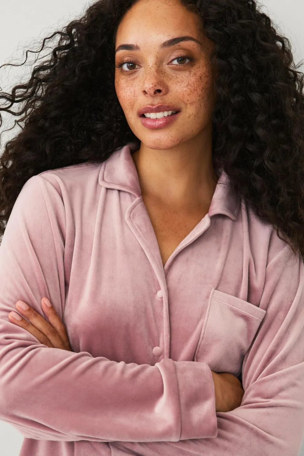 Ellos Collection Pyjamassæt i velour