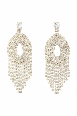 Ellos Collection Øreringe med rhinstene