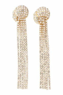 Ellos Collection Øreringe med rhinstene