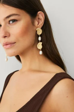 Ellos Collection Øreringe med perler