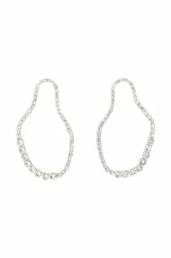 Ellos Collection Ørestikker med rhinstene