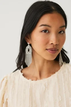 Ellos Collection Ørestikker med rhinsten