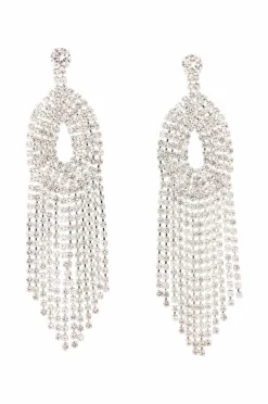 Ellos Collection Ørestikker med rhinsten