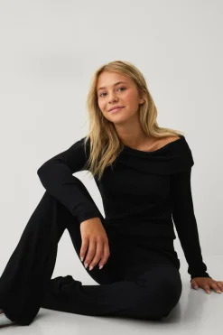 Ellos Collection Ribbede leggings