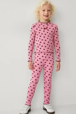 Ellos Collection Ribbede leggings