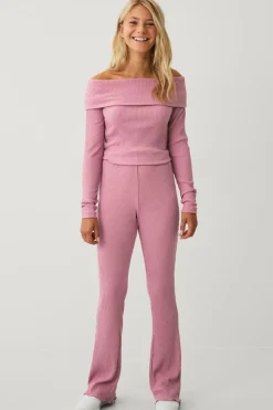 Ellos Collection Ribbede leggings