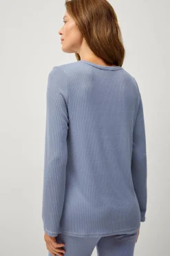 Ellos Collection Ribstrikket top