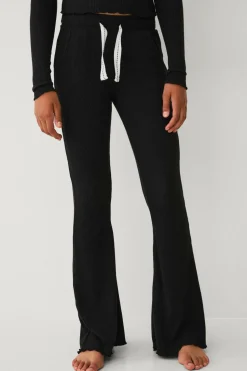 Ellos Collection Ribbede afslappede bukser