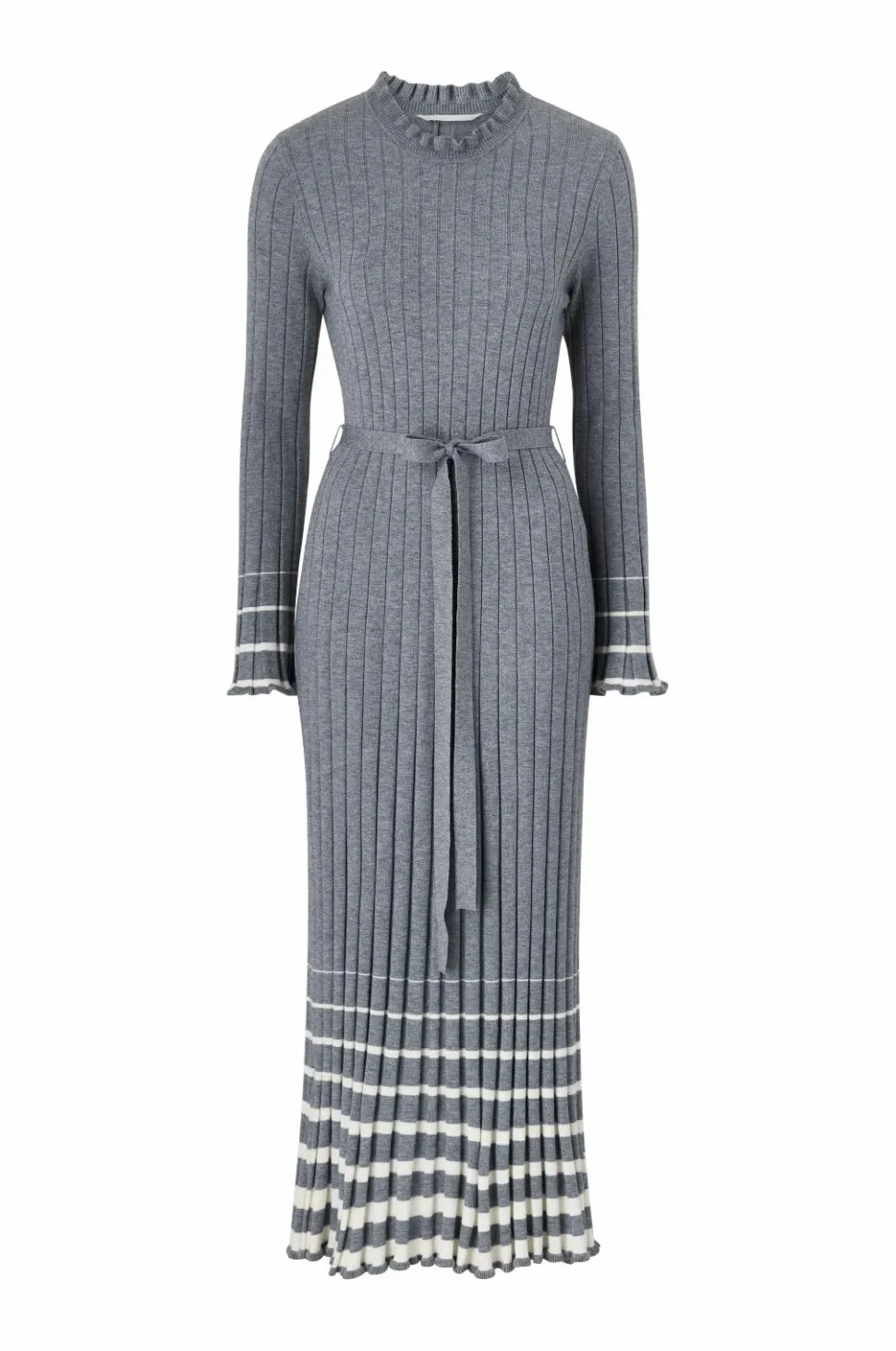 Ellos Collection Ribbet maxi kjole