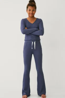 Ellos Collection Ribbede afslappede bukser