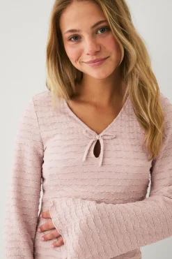 Ellos Collection Ribbet kjole