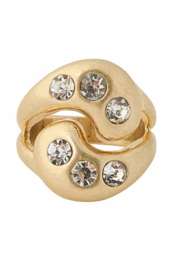 Ellos Collection Ring med glitrende sten