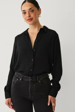 Ellos Collection Skjorte i crepe