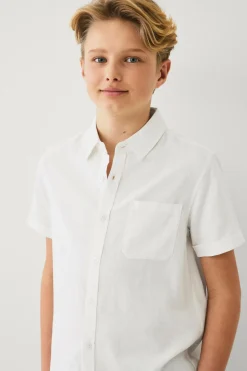 Ellos Collection Skjorte i hørblanding