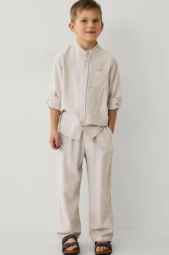 Ellos Collection Skjorte i hørblanding