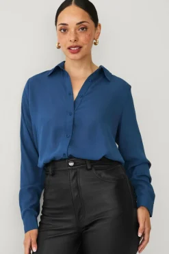 Ellos Collection Skjorte i crepe