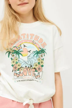 Ellos Collection Sæt Nathalie med top og sweatshorts