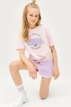 Ellos Collection Sæt Nathalie med top og sweatshorts