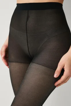 Ellos Collection Strømpebukser Glitter 30 Den