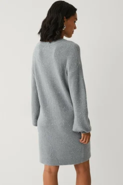 Ellos Collection Strikket kjole med pailletter