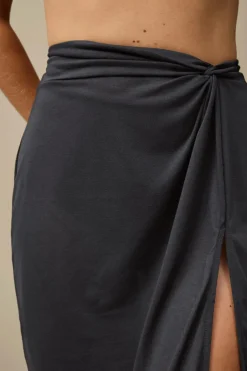 Ellos Collection Strandkjole med knudedetalje