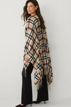 Ellos Collection Strikket poncho