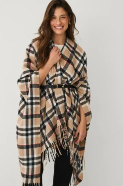 Ellos Collection Strikket poncho