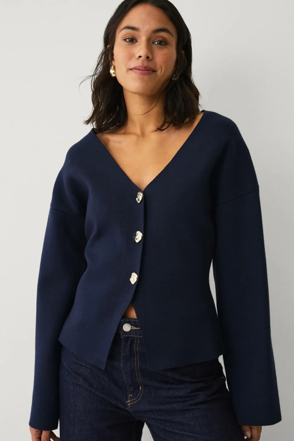 Ellos Collection Strikket jakke