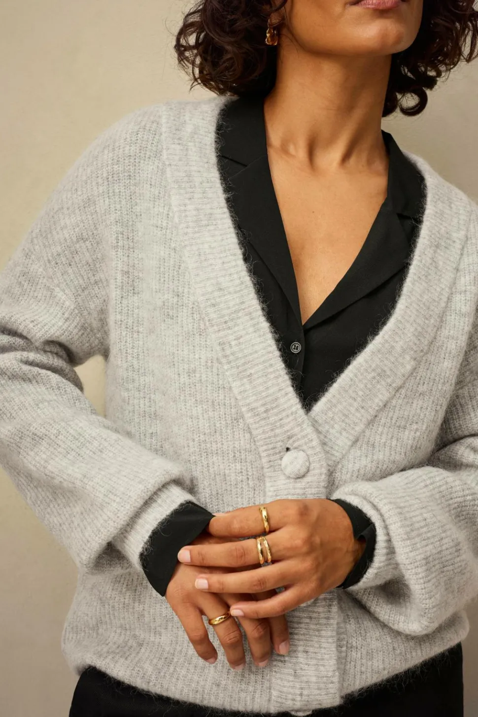 Ellos Collection Strikket cardigan af høj kvalitet