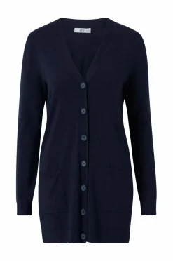 Ellos Collection Strikket cardigan med lommer