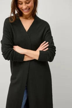 Ellos Collection Strikket maxi-cardigan
