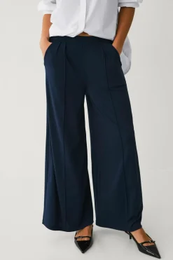 Ellos Collection Supervida-bukser i crepekvalitet