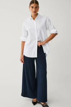 Ellos Collection Supervida-bukser i crepekvalitet