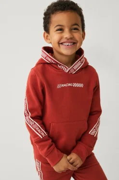 Ellos Collection Sweatshirt med hætte og print