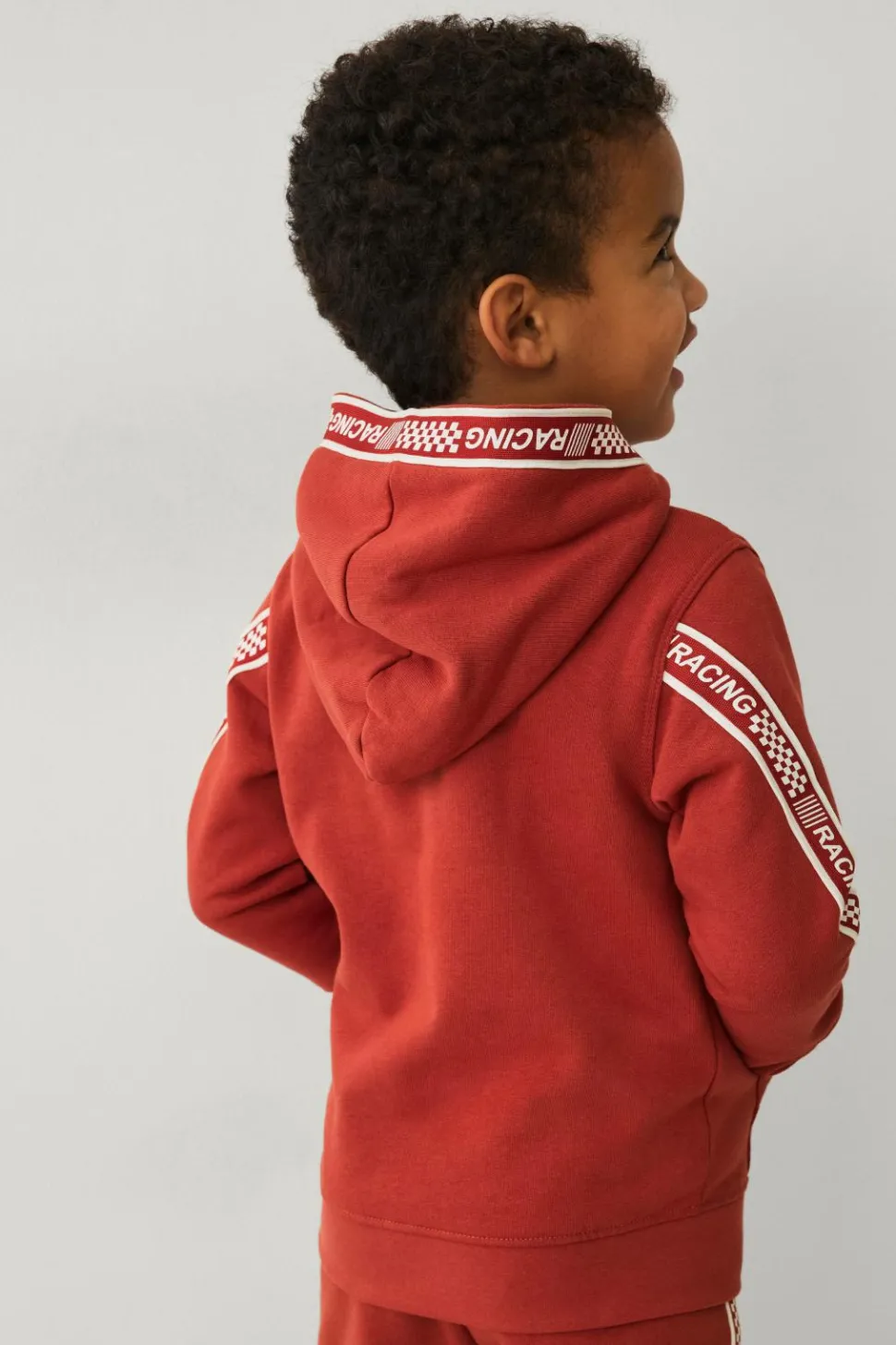 Ellos Collection Sweatshirt med hætte og print