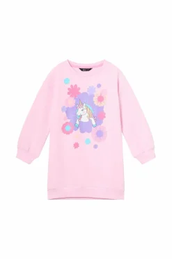 Ellos Collection Sweatshirtkjole med tryk