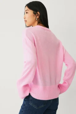 Ellos Collection Sweater med O-hals