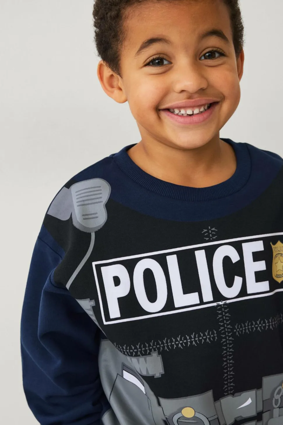 Ellos Collection Sweatshirt med dekorativt tryk