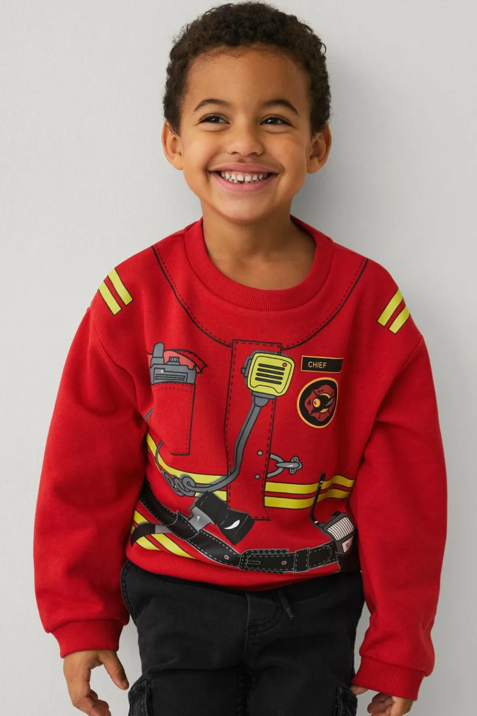 Ellos Collection Sweatshirt med dekorativt tryk