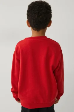 Ellos Collection Sweatshirt med dekorativt tryk