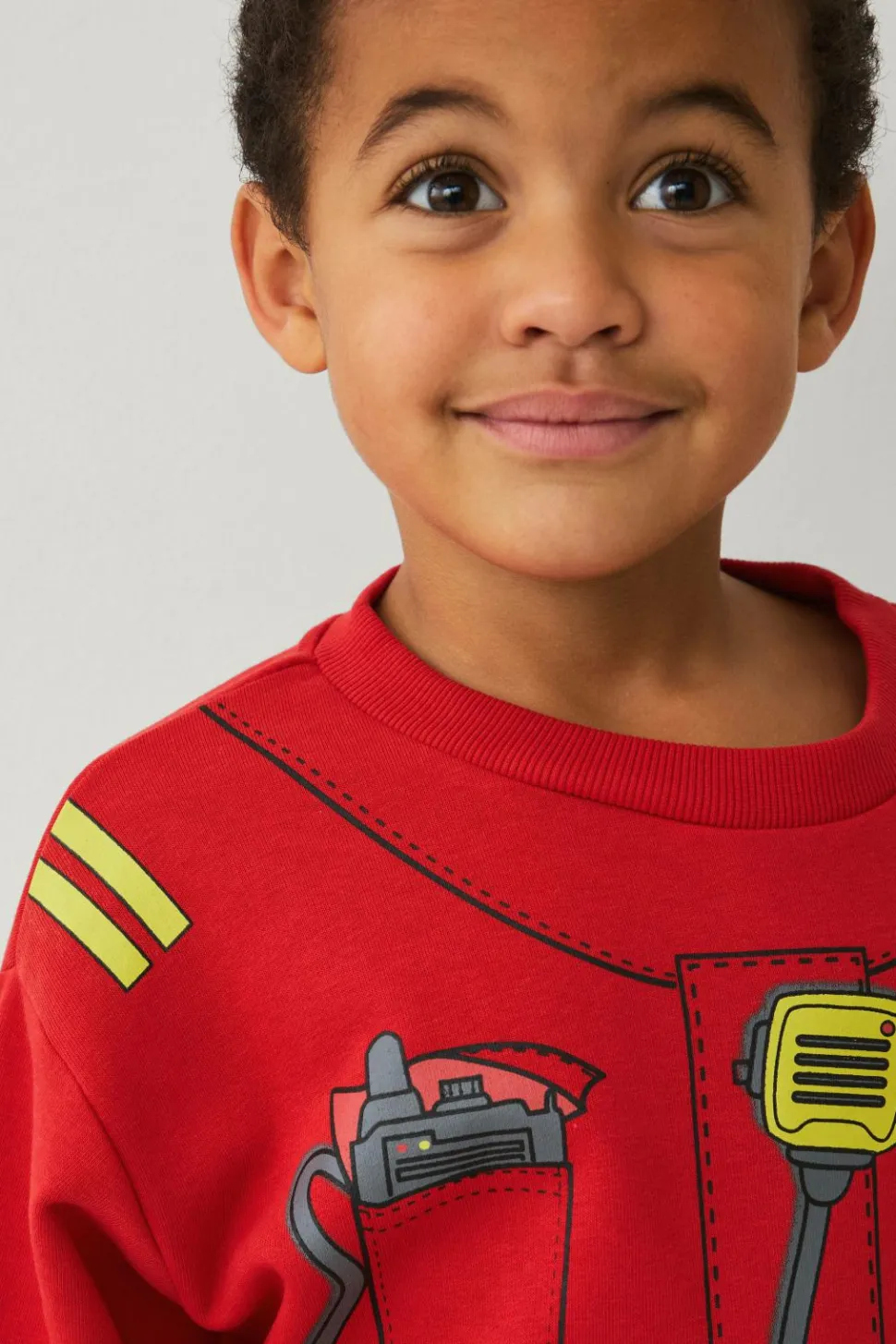 Ellos Collection Sweatshirt med dekorativt tryk