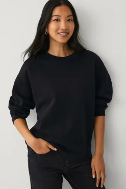 Ellos Collection Sweatshirt med børstet inderside