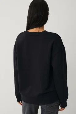 Ellos Collection Sweatshirt med børstet inderside