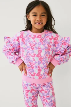 Ellos Collection Sweatshirt med flæser