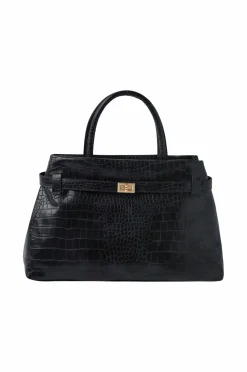 Ellos Collection Taske med gulddetaljer