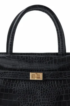 Ellos Collection Taske med gulddetaljer