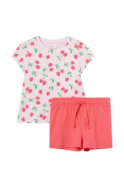 Ellos Collection Top + Shorts Malva