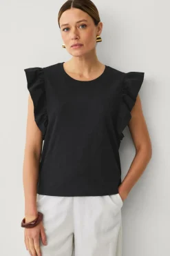 Ellos Collection Top med flagrende ærme