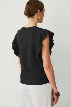 Ellos Collection Top med flagrende ærme